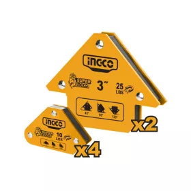 INGCO Hegesztési munkadarabtartó készlet 6 részes