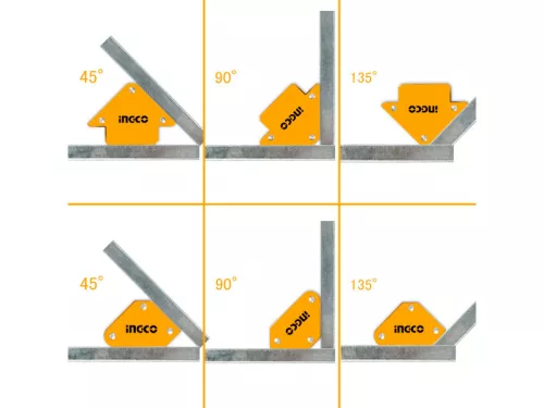 INGCO Hegesztési munkadarabtartó készlet 6 részes