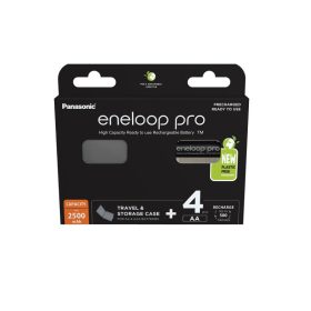   ENELOOP PRO AA/ceruza akkumulátor 1,2 V 2500 mAh akku + akkubox (4 db)