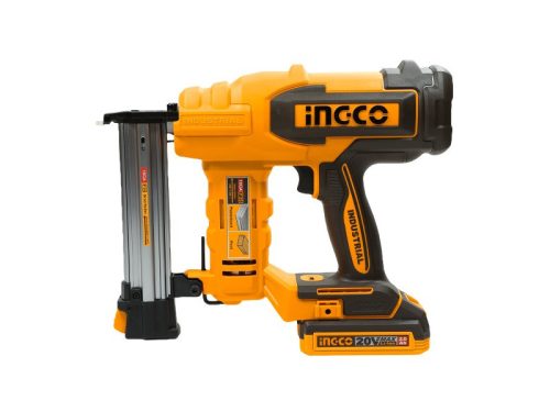 INGCO Akkus szögbelövő 20 V (1 x 2,0 Ah akku + töltő)