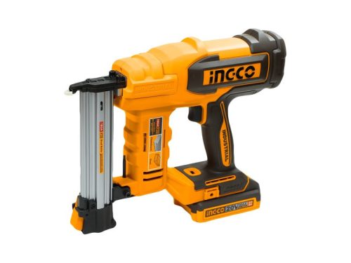 INGCO Akkus szögbelövő 20 V (1 x 2,0 Ah akku + töltő)