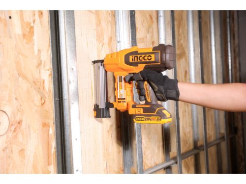 INGCO Akkus szögbelövő 20 V (1 x 2,0 Ah akku + töltő)