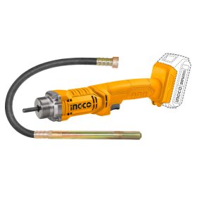   INGCO Akkus betontömörítő tűvibrátor 1,2 m 20 V (akku és töltő nélkül)