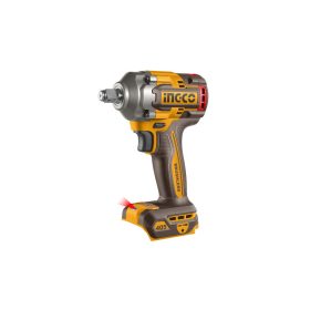   INGCO Akkus ütvecsavarozó 1/2" 405 Nm szénkefe nélküli 20 V (2 x 2,0 Ah akku + töltő)