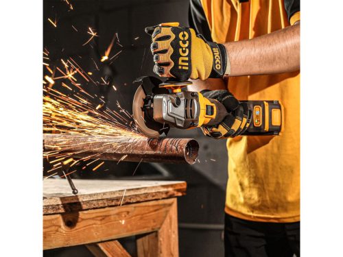 INGCO Akkus erőcsomag 20 V Ütvefúró-csavarozó 66 Nm+Sarokcsiszoló 125 mm (2 db akku + töltő)