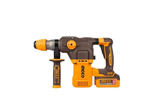 INGCO Akkus kombikalapács 4,5 J SDS-Plus szénkefe nélküli 20 V (akku és töltő nélkül)