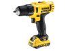 DEWALT Akkus fúrócsavarozó 12 V szénkefe nélküli (2 x 2,0 Ah akku + töltő) DCD710D2