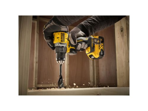 DEWALT Akkus fúrócsavarozó kompakt 18 V szénkefe nélküli 74Nm (akku + töltő nélkül, TSTAK)