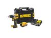 DEWALT Akkus fúrócsavarozó 18 V szénkefe nélküli 90Nm (1 x 1,7Ah PowerStack akku + töltő + TSTAK)