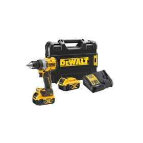   DEWALT Akkus fúrócsavarozó 18 V szénkefe nélküli 90Nm (2 x 5,0 Ah akku + töltő + TSTAK)