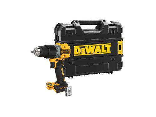 DEWALT Akkus ütvefúró-csavarozó 18 V szénkefe nélküli 90 Nm (akku + töltő nélkül, TSTAK) DCD805NT