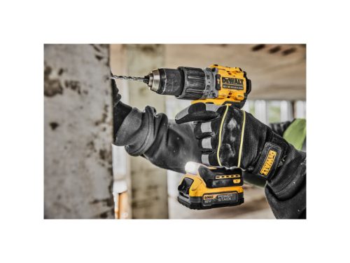 DEWALT Akkus ütvefúró-csavarozó 18 V szénkefe nélküli 90 Nm (akku + töltő nélkül, TSTAK) DCD805NT