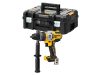 DEWALT Akkus ütvefúró-csavarozó 18 V szénkefe nélküli 126 Nm (akku + töltő nélkül, TSTAK)