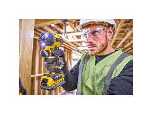 DEWALT Akkus hidraulikus ütvecsavarozó 18V 1/4" 50 Nm (akku és töltő nélkül,TSTAK)
