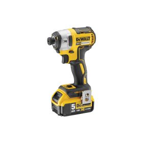   DEWALT Akkus ütvecsavarozó 18 V 205 Nm 1/4" szénkefe nélküli (2 x 5,0 Ah akku + töltő) DCF887P2