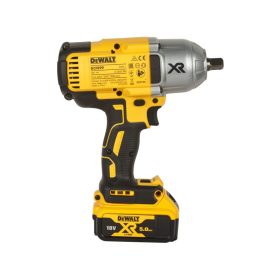   DEWALT Akkus ütvecsavarozó 18 V 1/2"-os 950/1625 Nm (2 x 5,0 Ah akku + töltő + TSTAK)