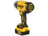 DEWALT Akkus ütvecsavarozó 18 V 1/2"-os 950/1625 Nm (2 x 5,0 Ah akku + töltő + TSTAK)