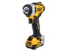 DEWALT Akkus ütvecsavarozó 12 V szénkefe nélküli 1/2" 340 Nm (2 x 5,0 Ah akku + töltő)