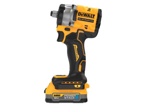 DEWALT Akkus ütvecsavarozó 18 V 1/2" 406 Nm (2 x 1,7 Ah akku + töltő + TSTAK) DCF921E2T