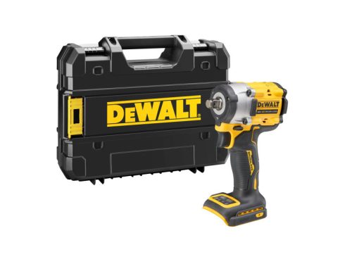 DEWALT Akkus ütvecsavarozó 18 V 1/2" 406 Nm (akku + töltő nélkül, TSTAK) DCF921NT