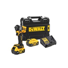   DEWALT Akkus ütvecsavarozó 18 V 1/2" 406 Nm (2 x 5,0 Ah akku + töltő + TSTAK) DCF922P2T