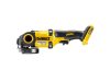 DEWALT Akkus sarokcsiszoló 125 mm 54 V szénkefe nélküli (Akku + töltő nélkül) DCG418N