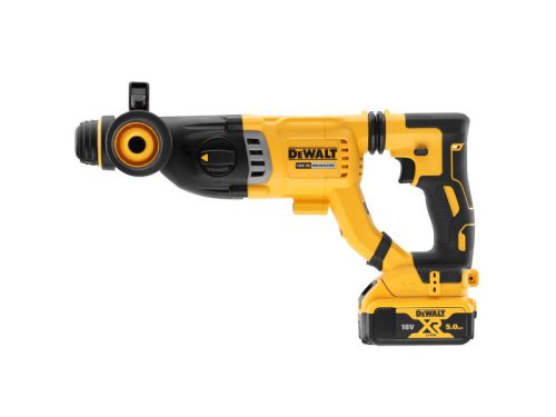 DEWALT Akkus fúrókalapács 18 V SDS-Plus szénkefe nélküli (1 x 5,0 Ah akku + töltő) DCH263P1