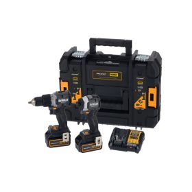   DEWALT/McLaren Akkus erőcsomag 18 V (DCD85M + DCF85M + TSTAK + 2 x 4,0 Ah akku + töltő)