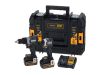 DEWALT/McLaren Akkus erőcsomag 18 V (DCD85M + DCF85M + TSTAK + 2 x 5,0 Ah akku + töltő)