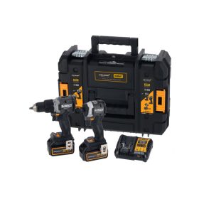   DEWALT/McLaren Akkus erőcsomag 18 V (DCD85M + DCF85M + TSTAK + 2 x 5,0 Ah akku + töltő)