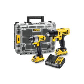   DEWALT Akkus erőcsomag 10,8 V (DCD710 + DCF815 + 2x2,0 Ah akku + töltő)