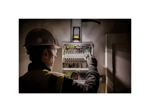 DEWALT Akkus LED lámpa 3,6V USB-C újratölthető, 360°-ban forgatható fej 1000 lm