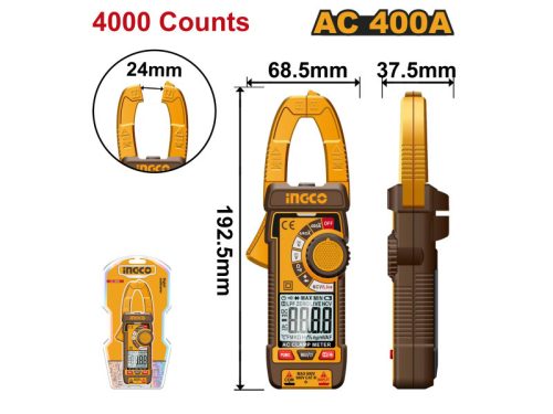 INGCO Digitális lakatfogó