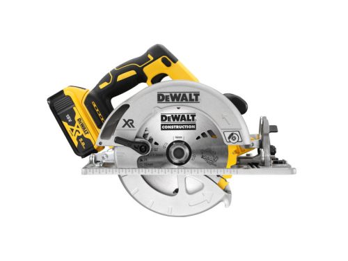 DEWALT Akkus körfűrész 184 mm 18 V (2 x 5,0 Ah akku + töltő) DCS572P2