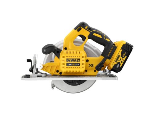 DEWALT Akkus körfűrész 184 mm 18 V (2 x 5,0 Ah akku + töltő) DCS572P2