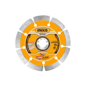 INGCO Gyémánt vágókorong 125 x 10 x 22,2 mm szegmentált