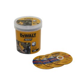   DEWALT Vágókorong fémre 125 x 1,0 x 22,2 mm inox WA60TBF vödrös kiszerelés (100 db)