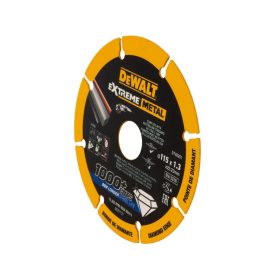   DEWALT EXTREME METAL Gyémánt vágókorong fémre 115 x 1,3 x 22,2 mm (fém/alu/inox)