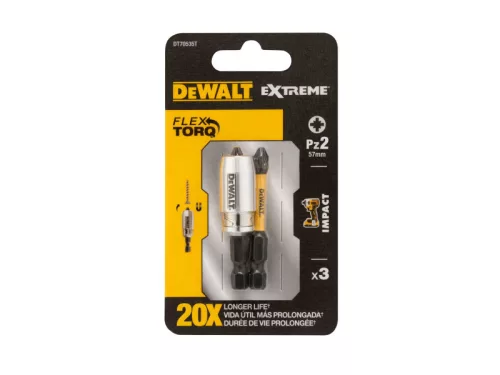 DEWALT Extreme Impact Bithegy PZ2 x 50 mm + mágnes (2 db)