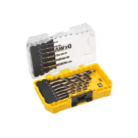   DEWALT Black & Gold Csigafúró készlet 19 részes HSS-G (1,0 - 10 mm)