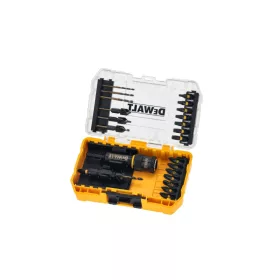   DEWALT FLEXTORQ Előfúró és bithegy készlet adapterrel 24 részes