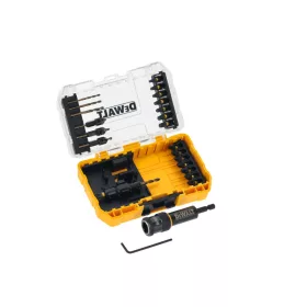   DEWALT FLEXTORQ Előfúró és bithegy készlet adapterrel 24 részes