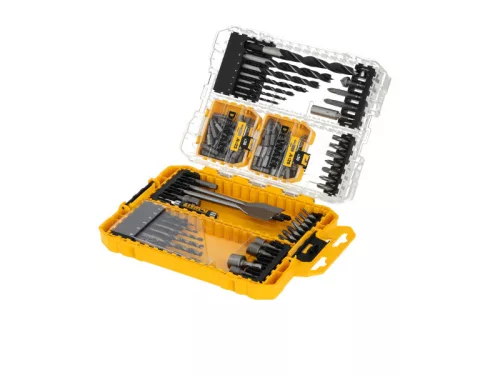 DEWALT TOUGHCASE Bithegy és fúrószár készlet 100 részes (TX)