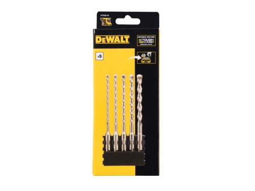 DEWALT Kőzetfúró készlet 5 részes SDS-Plus (5,5 / 6 / 7 / 8 / 10 x 160 mm)