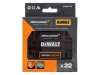 DEWALT/McLaren Bithegy készlet 32 részes bithegytartóval