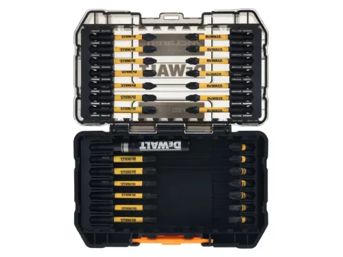 DEWALT/McLaren Bithegy készlet 28 részes Impact Ready bithegytartóval TOUGH CASE-ben