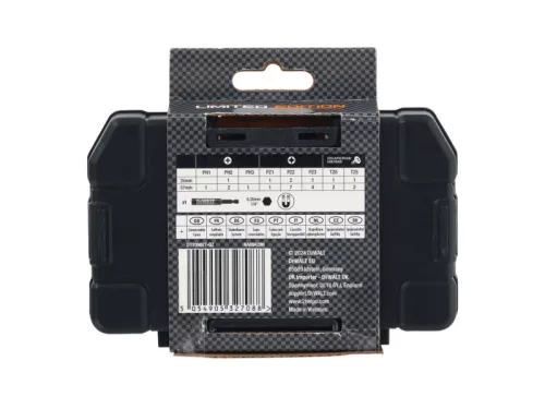 DEWALT/McLaren Bithegy készlet 28 részes Impact Ready bithegytartóval TOUGH CASE-ben