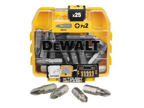 DEWALT Bithegy PZ2 x 25 mm Tough Case dobozban (25 db)