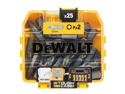 DEWALT Bithegy PZ2 x 25 mm Tough Case dobozban (25 db)