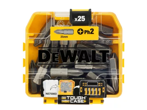DEWALT Bithegy PH2 x 25 mm Tough Case dobozban (25 db)